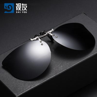 China Fashion Sunglasses 2022 Newest Design Lens Metal Lightweight Neutral Polaroid Sunglasses Clip On Sun Glasses for sale