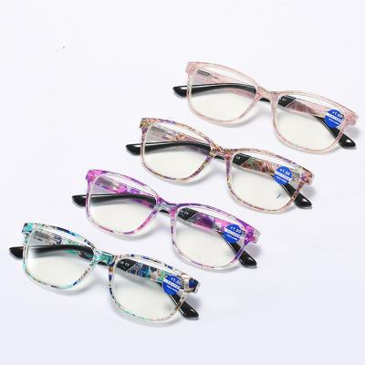 China Fast Delivery HD Slim Blue Light Blocking Reading Glasses Frames Eye Comfortable Reading Glasses for sale