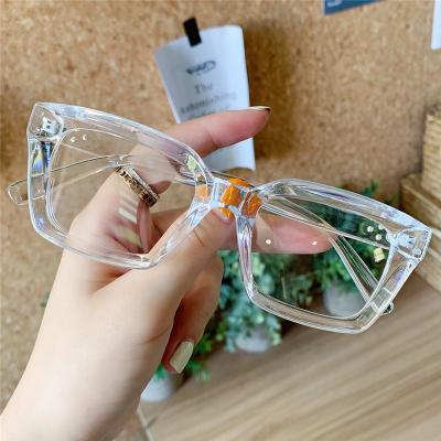 China New arrival frame glasses reading/decoration vintage retro anti colored blue light glass glasses wholesale for sale