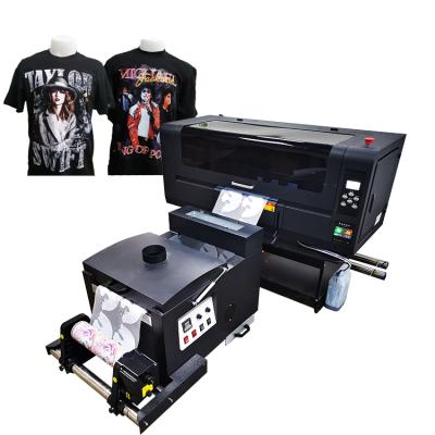 China PET transfer film printing 30cm a3 dtf printer and shaker no powder dtf printer no powder with XP600 for sale