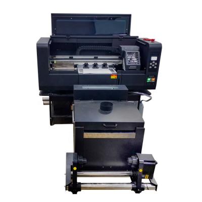 China PET transfer film printing 30 cm two xp600 dtf pet film printer with shaker directly to film dtf printer with own mixer for sale