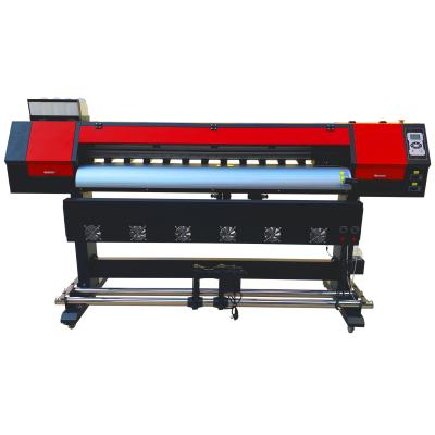 China Indoor Outdoor Advertising Eco Printing Machine Heat Transfer Vinyl Solvent Printer For T Shirt Printing for sale