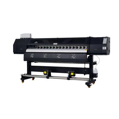 China Indoor Outdoor Advertising Printing 1.8m Digital Printer Plotter Large Format Poster Eco Solvent Printer for sale