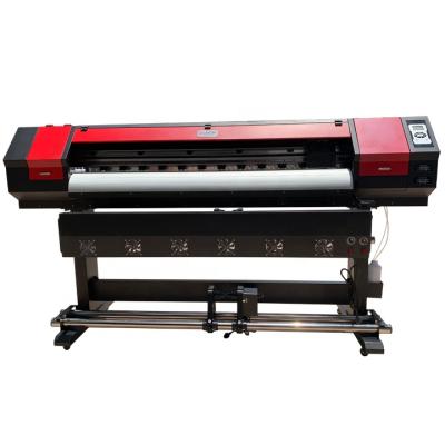 China Large Advertising 1.6M 1.8M Format Printer Plotter XP600 Eco Indoor Outdoor Solvent Printer for sale