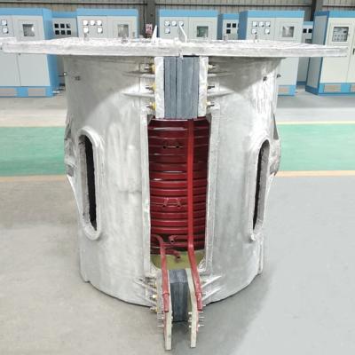 China High Quality 3ton Aluminum Metal Electric Furnace/Copper /Scrap Melting Furnace Induction Furnace Cast Iron en venta