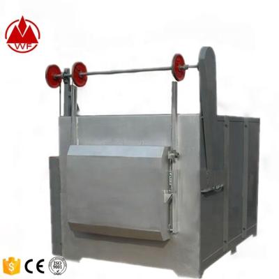 China Industrial Factory 1200c Bogie Hearth Metal Heat Treatment Furnace Electric Annealing Resistance Furnace en venta