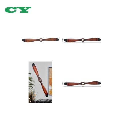 China Aviation Wall Home Wooden Home Decor Model Vintage Decoration Wooden Airplane Propeller for sale