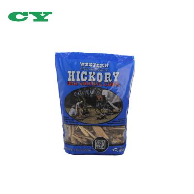 China Dustproof Hickory Wood BBQ Flavor Smoke Smoking Chips for sale