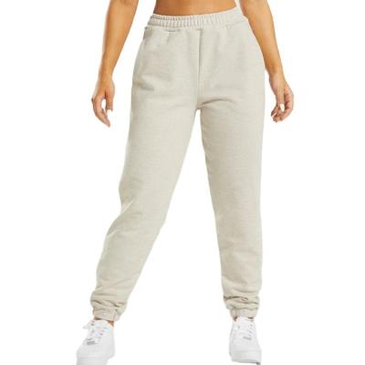 China Anti-pilling New Custom Women Girls Polyester Cotton Joggers Knit Suit Hoodie and Jogger Ladies Pants Sweatpants For Women for sale