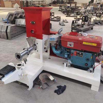 Κίνα Diesel Type 200-250kg/h Aquarium Fish Feed Machine Artificial Fish Feed Floating Fish Feed Extruder Machine Feeds In Nigeria προς πώληση