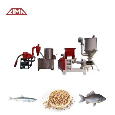 中国 Product feed for small fish feed production equipment DGP40 40-60kg/h floating fish feed extruder pellet feed production line Bangladesh 販売のため