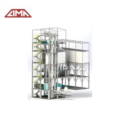 Cina Produce Feed For Poultry Chicken 1-2t/H Small Food Processing Machine Bird Feed Animal Aquaculture Feed Pellet Mixer Processing Line in vendita