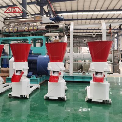 China Farms Wood Picket Pellet Making Hammer Mill Goat Duck Poultry Feed Processing Machinery Diesel Fish Pelletizing Making Machine zu verkaufen