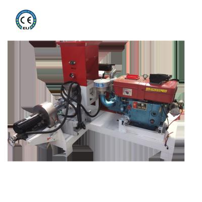 中国 Farms Diesel Fish Feed Pellet Making Machine Diesel Engine Floating Fish Feed Extruder 販売のため