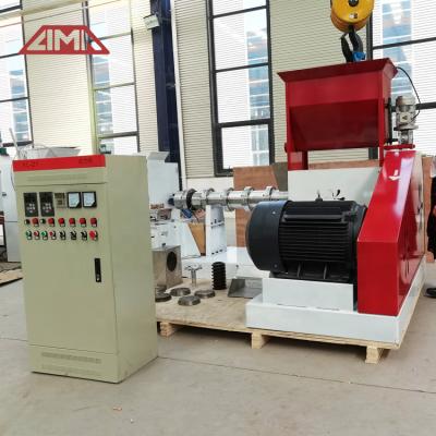 China Factory Fish Chicken Animal Feed Pellet Machine Floating Extruder For Making Dog Food Fish Chicken Cow Sheep Feed en venta