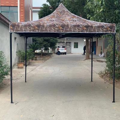 China 4cm Waterproof Firm Hexagonal Tube Strong Outdoor Gazebo Folding Tent 3x3 for sale