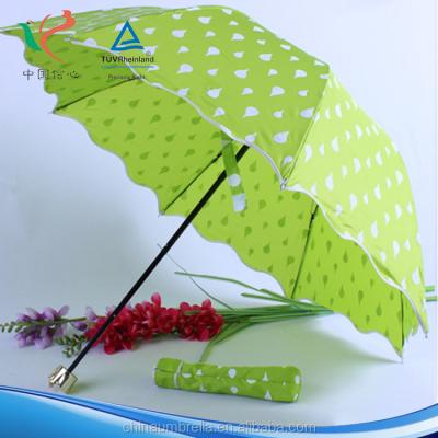 China Pileup Fabric 2017 New Products Open Manual kc Paul Super Lightweight Umbrella for sale