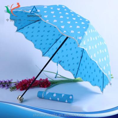 China Alibaba Store New Pile Up Cloth Design Innovation Dollar Store Umbrella for sale