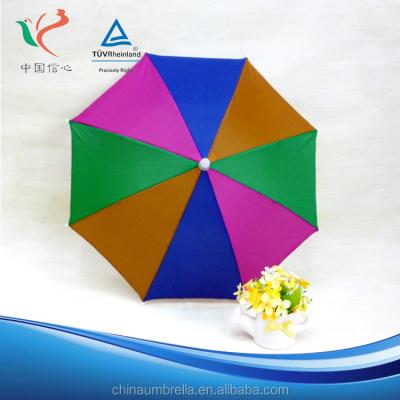 China Wholesale New Design Polyester High Quality Custom Adult No Handle Rain Umbrella Hat for sale