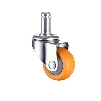 China Light Duty Caster Wheel For Furniture TPR/PU furniture castor wheels for sale