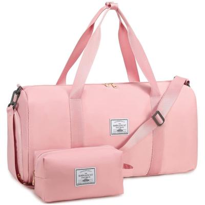 China New Fashion Women's Weekend Travel Tote Gym Fitness Handbag with Shoes Compartment and Wet Pocket Overnight Bag Hospital Tote Bag for sale