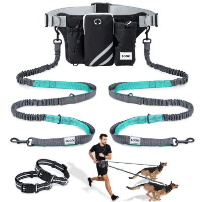 China Water Proof New Outdoor Pet Snack Bag Pet Treat Running Sports Exercising Pussy Pack With Poop Bag Dog Restraint Belt Walking Bag With Leash for sale