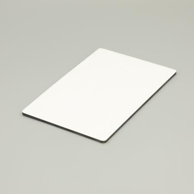 China LDPE White PE Aluminum Composite Panel Indoor Outdoor Acp Roofing Sheet for sale