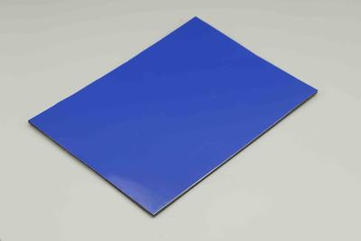 China Uvproof Dark Blue Pvdf Aluminium Cladding Lightweight Fire Retardant Acp Sheet for sale