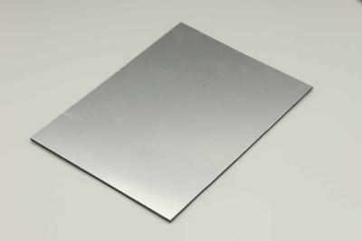 China Silber Spiegel Aluminium Verbundplatte 4MM PE Korrosionsbeständige Aluminiumplatte zu verkaufen