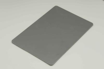 China 2440mm Dark Gray Exterior Acp Sheet Panel Custom Thickness Acp Cladding For Houses for sale