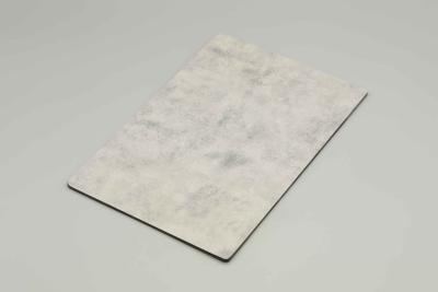 China Banks Hotels White Rock Marble Composite Panel 244CM Exterior Aluminium Composite Panel for sale