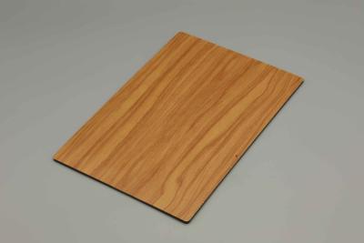 China 3D Double Side L Wooden Aluminum Composite Panel Olive Wood Aluminium Acp Board for sale