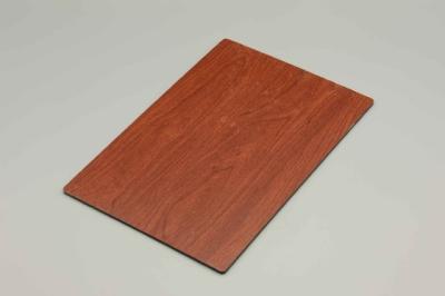 China Red Nut 1220mm 1240mm Aluminium Composite Panel Wood Finish Pe Pvdf Acp Sheet Panel for sale