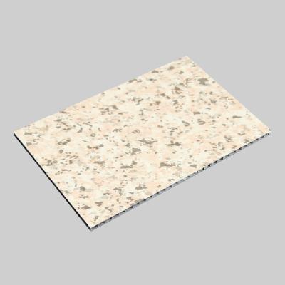 China Pink Red Granite Aluminum Honeycomb Core Panel 96inch Brushed Aluminium Composite Sheet for sale