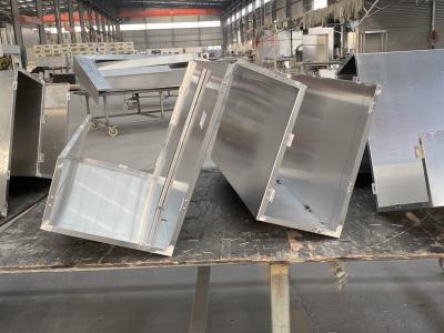 China Onconventionele grootte buigplaat gebogen type Aluminiumfolie Fluorkoolstof gecoate anti-statische buitenmuurinstallatie Te koop