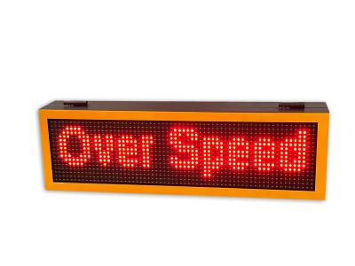 China School Area Used Warning Radar Traffic Speed Sign With External Radar Module for sale