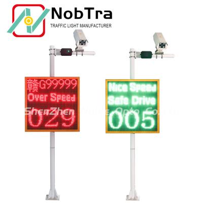 China Advance Design Solar Speed Limit Sign With LPR Camera for sale