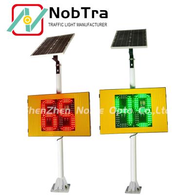 China Solar Powered Radar Speed Feedback Sign With IP54 Waterproof For Traffic Speed Measurement for sale