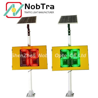 China Highly Solar Radar Traffic Signal with CE Certification and Phone App Parameter Settings for sale