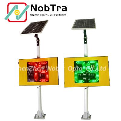 China Solar Cold Rolled Sheet Traffic Beacon System High Durability and Standard Phone App Control for sale