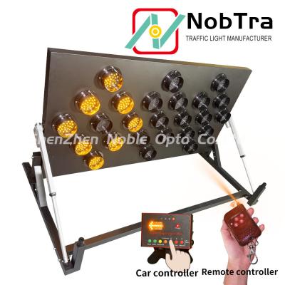 China Função de alerta de segurança IP54 LED Arrow Board With Double Push Arrow Board à venda