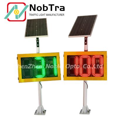 China Visibility Digital Speed Limit Traffic Signs Easy To Install With Mounting Brackets for sale