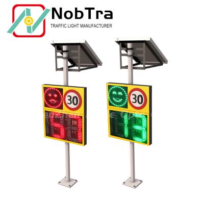 China CE Approved Red And Amber Traffic Warning Sign for Traffic Management System for sale