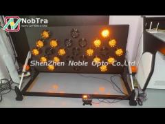 Portable LED Arrow Board for Construction Site Traffic Management