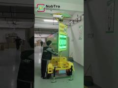 portable cart speed screen