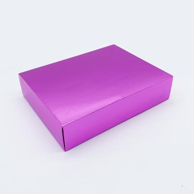 China Handmade Custom Printing Empty Clear Coated Paper Window Doll Packing Box KL-068 for sale