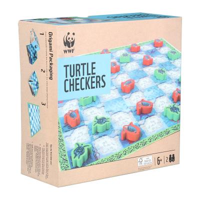 China Manufacturer Customized Professional Paper Recyclable Board Game Sets Box For Kids Velvet Gift Box for sale