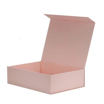 China High Quality Luxury Custom Recycled Materials Flapper Rose Gift Paper Packaging Box With Ribbon for sale