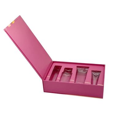 China Wholesale Recyclable High Craft Cosmetics Gift Box Paper Skin Care Products Packaging Box for sale