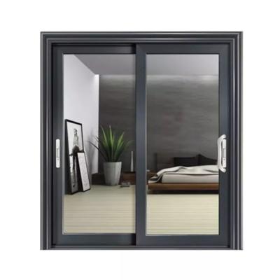 China Magnetic Screen Bedroom Aluminum Profile Sliding Window Glass Panels for sale